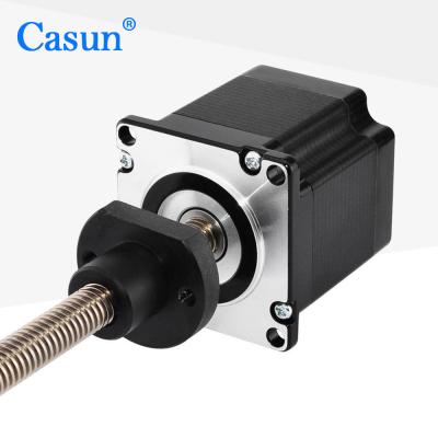 China 57mm NEMA 23 Stepper Motor With Lead Screw Captive Stepper Motor 2.8A 1N.M for sale