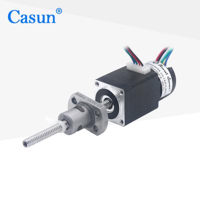 China 20×20×27.5mm NEMA 8 Close Loop Motor Ball Screw Stepper Motor With Encoder for sale