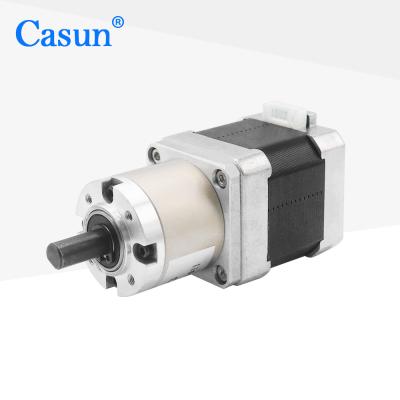 China NEMA 17 Economy Planetary Stepper Motor Gear Verhältnis 1:27 48mm Körper für DIY CNC zu verkaufen