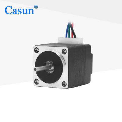 China 20x20mm 0.24A 5.04V 10mNM Nema 8 Hybrid Stepper Motor For DIY 3D Silver for sale