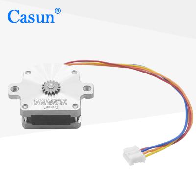 중국 단극 부침개 스텝 모터 급 평평한 스테퍼 0.5A 25mN.M명 1.8명 판매용