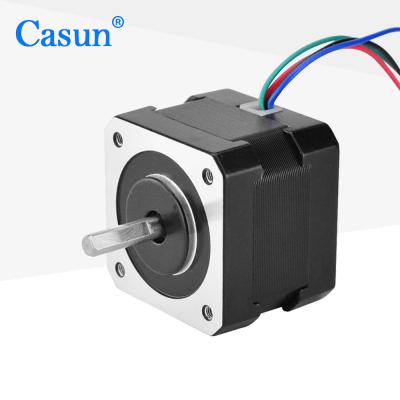 China 【42SHD4003】 42x42x34mm 2 faseert het Stappen Motor 1,8 Graad Nema 17 Stepper Motor 12V voor Robot/CCTV met Ce Te koop