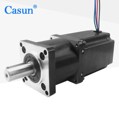 China O torque alto alinhou o motor de piso do Nema 23 do motor deslizante 57mm com caixa de engrenagens à venda