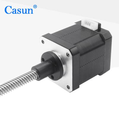 Chine vis sans fin de moteur pas à pas de la NEMA 17 de 34mm 1.65Amp 500mN.M Casun Stepper Motor à vendre