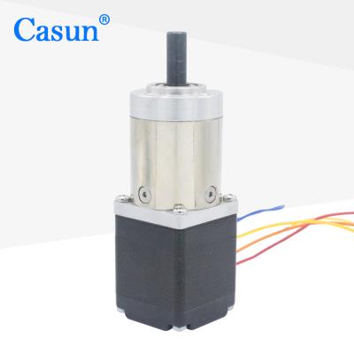 China Relación de reducción 1:27 Reducción de la caja de engranajes planetaria Nema 11 motor paso a paso para equipos de belleza en venta