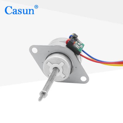 中国 15程度12V PMのステッピング モーターのCasunの永久マグネットリニア モーター 販売のため