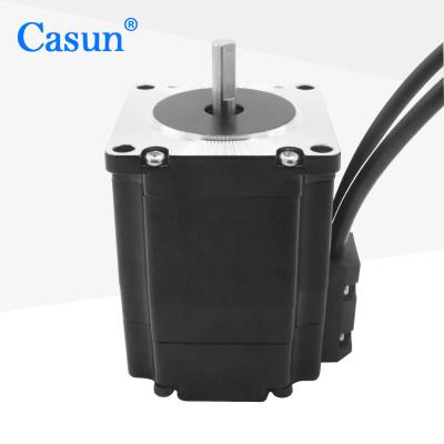 中国 57*54mm 0.9 Degree Closed Loop Nema 23 Stepper Motor 1.2N.M For Cnc Kit Electric Motor 販売のため