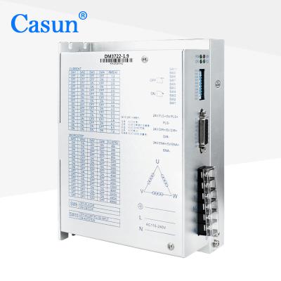 중국 NEMA 34와 DM3722 3 단계 스텝퍼 모터 드라이버 7A 240V 0~200KHz 판매용