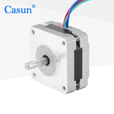 中国 10.4V NEMA 16 Stepper Motor DC Electric Mini CNC Router Stepper Motor 4 Phase 販売のため