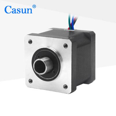 China 0.19N.M 1A Hollow Shaft Stepper Motor Nema 14 34mm Body 2 Phase 1.8 Deg for sale