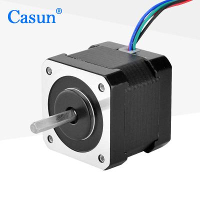 China NEMA 17 Motor passo a passo 42×42×40mm 0.3N.m 0.55A com CE ISO à venda