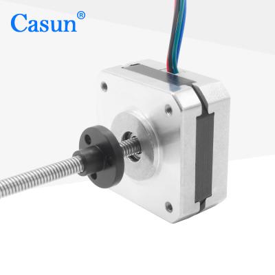 China NEMA 17 Motor passo-a-passo cativo corpo ultrafino de 20 mm 1,0A 0,13N.m para instrumento de precisão à venda