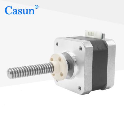 China 1.8 Grau 4 Wire Nema 17 Captive Stepper Motor 42 * 42 * 34mm 1.28A 0.3N.m para Robô à venda