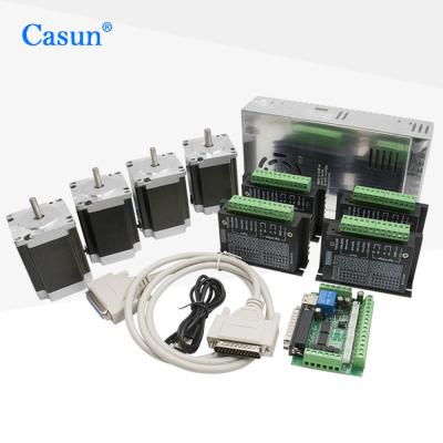 China Nema 34 Stepper Motor Kit 3 Axis 12N.M CNC High Resolution Stepper Motor for sale