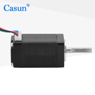 China 4 Cableado longitud del eje de 16 mm Nema motor de 8 pasos para instrumentos de precisión en venta