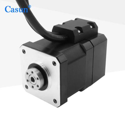 China NEMA 17 Caja de cambios 5:1 Motor paso a paso con codificador 2.0A para equipos de automatización en venta