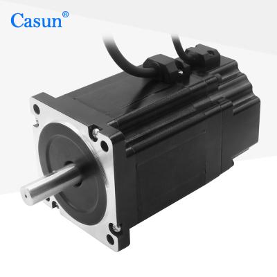 China 86*86*98mm NEMA 34 Motor de paso híbrido con freno para aplicaciones industriales en venta