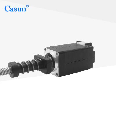 China NEMA 8 Motor passo-a-passo DC não cativo de 38 mm Corpo Tr5 × 2 para equipamentos de beleza à venda