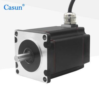 China Wasserdichtes Schrittmotor NEMA 23 57×57×76mm 2,0N.m 3,0A für Außengeräte zu verkaufen