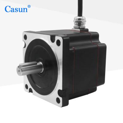 China 1.8 Degree 2 Phase NEMA 34 Waterproof Stepper Motor 76mm body 5.2N.m with CE for sale