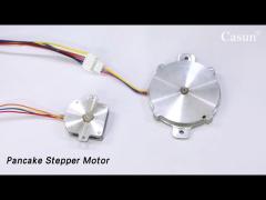 Flat Pancake Stepper Motor 1.7V 0.5A Micro For Printing Feeder