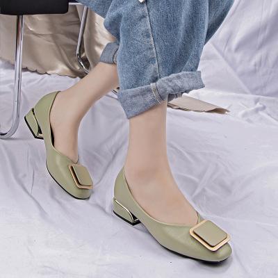 China High Heels 2022 New Durable Original Women's Short Wedding Shoes Women's Pumps Small Heel Pumps For Ladies for sale