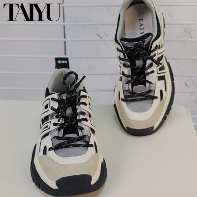 China Fashion trend high quality lace up sport shoes fashion running ladies women shoes casual sneaker for sale