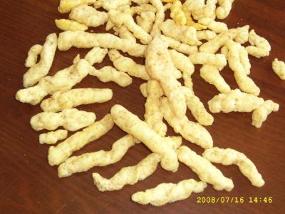 China Kurkure / Nik Naks / Corn Cruls Baked Type Cheetos Kurkures Snacks Making Machine Line for sale