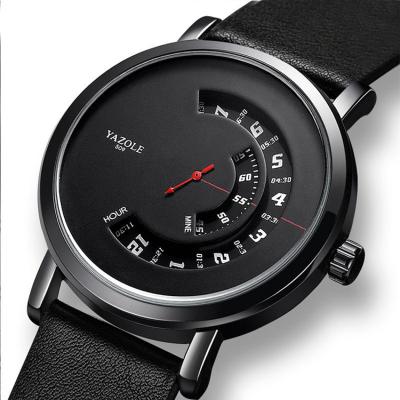 China Hot Selling Fashion Auto Date Watch Men's Quartz Watch Sports Waterproof Men's Watch Turntable Men's Watch for sale