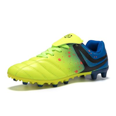 China Factory Wholesale PVC Mens Soccer Shoes Sports Professional Women's Spike Boots Breathable Kids FG TF Soccer Boots Training Shoes for sale