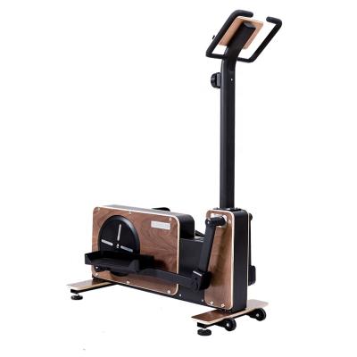 China Universal Home Gym Equipment Elliptical Body Exercise Machine Two Wheel Pedal Indoor Trainers Wooden Step Elliptical Fitness for sale