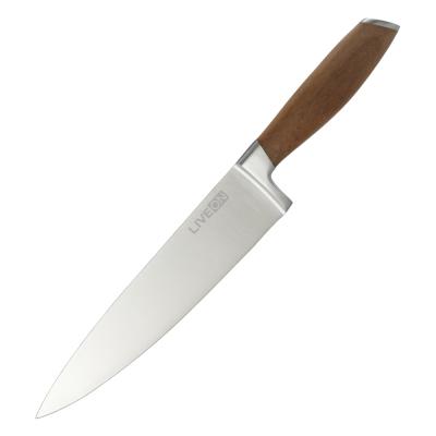 China Viable Chinese Chef Steel Knife Wood Handle Best Chef Knife for sale