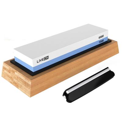 China Sustainable Professional Dental 2 Side Knife Sharpening Stone Knife Sharpener for sale