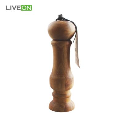 China 7inch Sustainable Wooden Shakers Salt and Pepper Grinder for sale