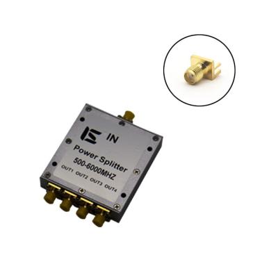 China Common 500-6000 RF Power Splitter Microstrip Four Splitter Binary for sale