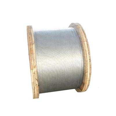 China MANUFACTURING galvanized steel wire; guy wire, ground wire; cable wire for sale