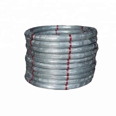 China FABRICATION 2.4mm*3.0mm Hot Dipped Oval Galvanized Steel Wire for sale