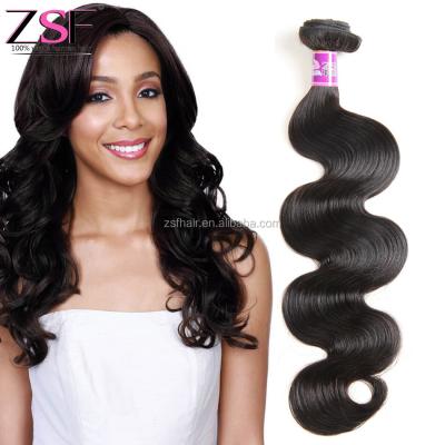 China Body Wave ZSF Body Wave Hair Bundles Hair Extension Wholesale 7A/8A/10A Grade Virgin Indian Cuticle Aligned Hair Bundles for sale