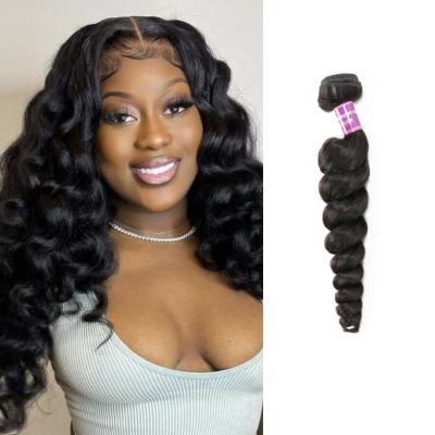 China Wholesale ZSF Loose Wave Hair Extensions Hair Bundles Sellers Brazilian Virgin Cuticle Aligned Loose Wave Hair Weave Bundles for sale