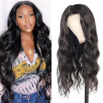 China Body Wave ZSF Body Wave Wig Wholesale Vendors Hair 5*5 Lace Closure Wig Virgin Brazilian Cuticle Aligned Hair Wigs For Black Women for sale