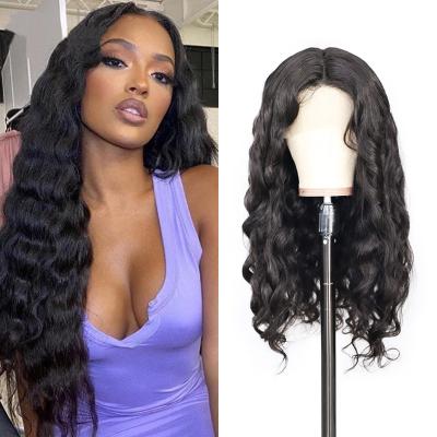 China Body Wave ZSF 13*4 Lace Front Human Hair Wig Wholesale Raw Unprocessed Brazilian Virgin Hair Long Wig Body Wave Wigs For Black Women for sale