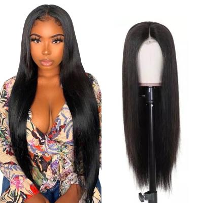 China Brazilian Remy Hair Wigs ZSF 13*4 HD Natural Color Lace Front Wigs Silky Straight Human Hair Wigs Wholesale Silky Straight Front Wigs For Black Women for sale