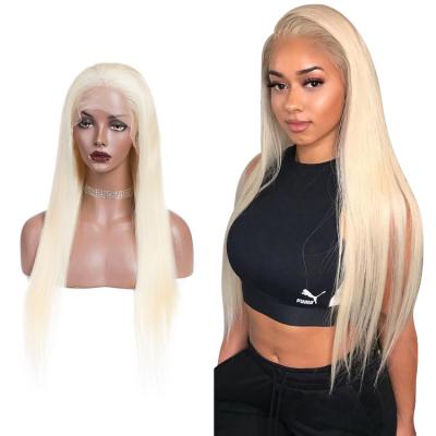 China Wholesale Silky Straight Lace Front Wig Brazilian 100% Brazilian 100% Virgin Hair Wig Wave ZSF 613 Hair Color Silky Straight Wig With Baby Hair for sale