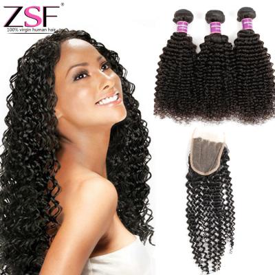 China 10-20 Inch Remy Hair Closure Bouncy Curly Deep Wave Hair Cheap Deep Wave Swiss Lace Closure 4*4/5*5 for sale