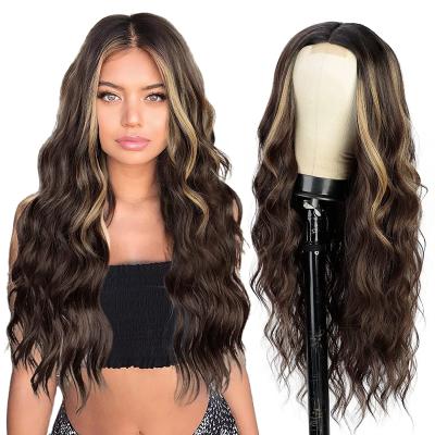 China Wholesale Highlights 4/27# Body Wave ZSF Body Wave Lace Band Wigs Brown/Brazilian Virgin Hair Wigs Blonde Color For Black Women for sale