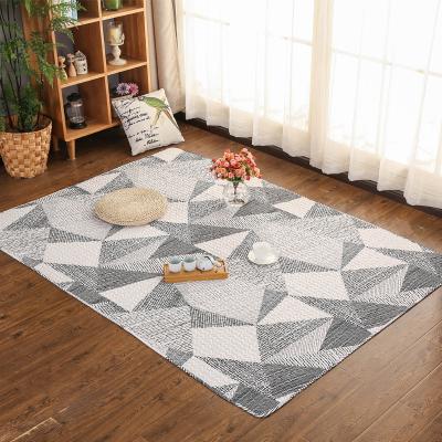 China Non Slip Marble Patterns Cotton Fabric Non Slip Ground Floor Carpet for sale