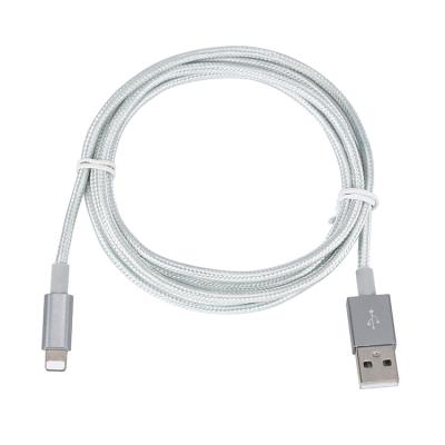 China Camera 1.5M Nylon Braided 8Pin USB Data Cable Quick Charging Cable for sale