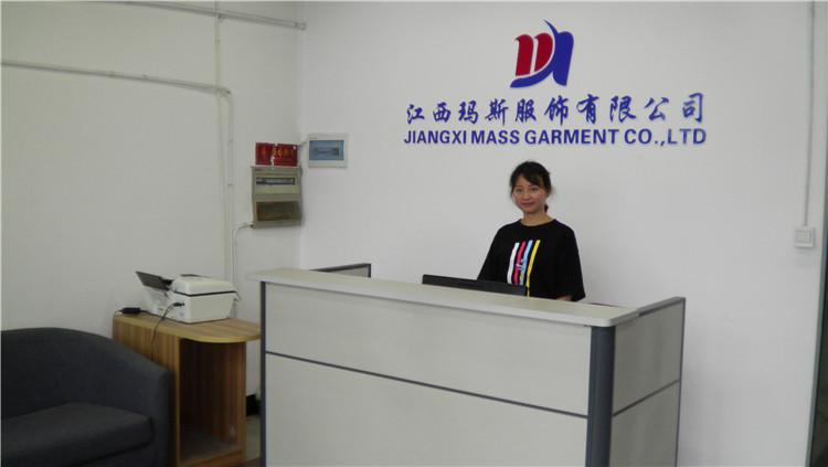 Verified China supplier - Jiangxi Mass Garment Co., Ltd.