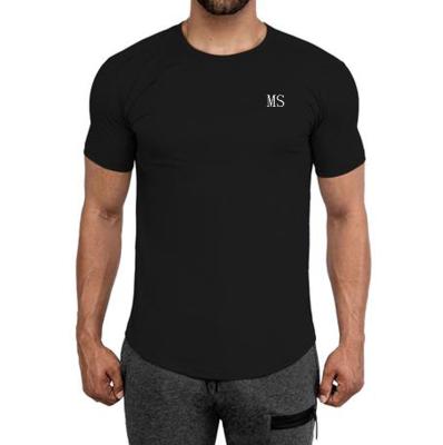 China Hot Sale QUICK DRY Mens Cotton Sports Wears Clothing T-shirts Mens Basic Tees for sale