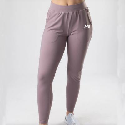 China Anti-wrinkle Women Soft Joggers Slim Fit Jogger Pants Printed Your Logo for sale